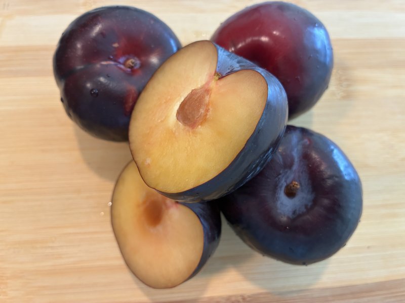 Stone fruits, known as drupes, include these Moonlight plums, which are great for eating out of hand or using in dessert recipes. SUBMITTED PHOTO